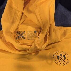 Defiant Patriot Yellow Men's Sweater